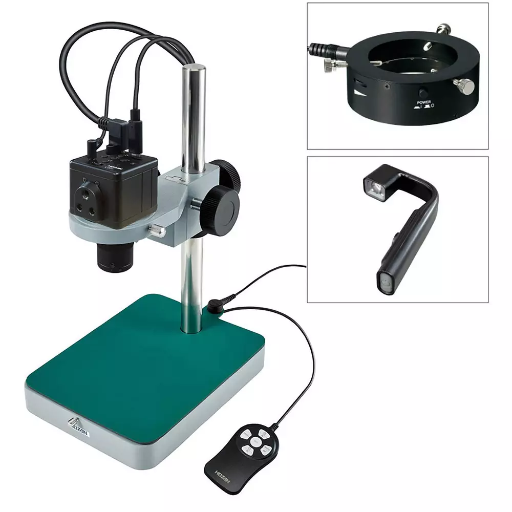 HOZAN Microscope for Monitor 165 to 63 mm Operation Distance, L-KIT850