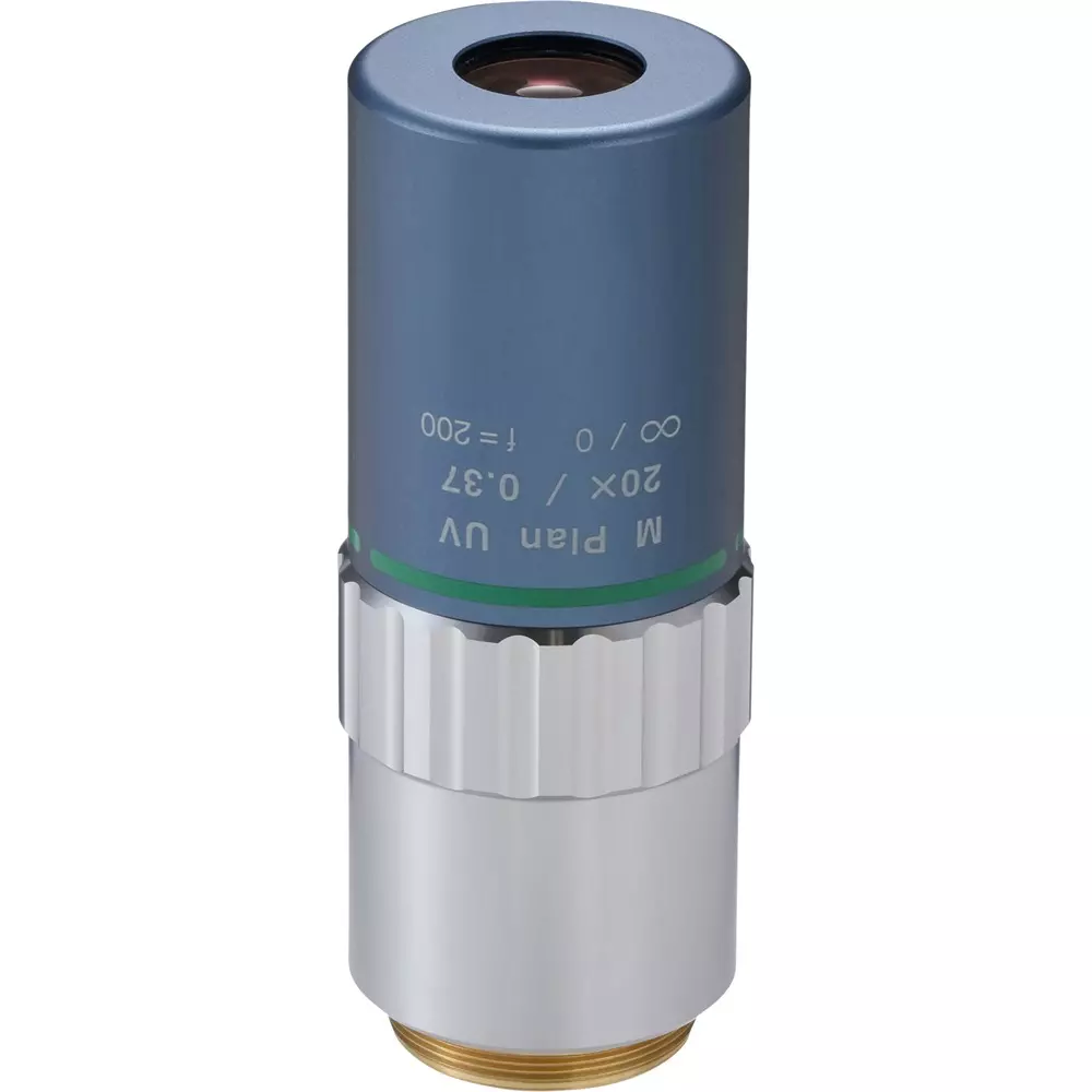 Mitutoyo Objective Lens Correspondence 0.7 μm Resolution, M PLAN UV 20x