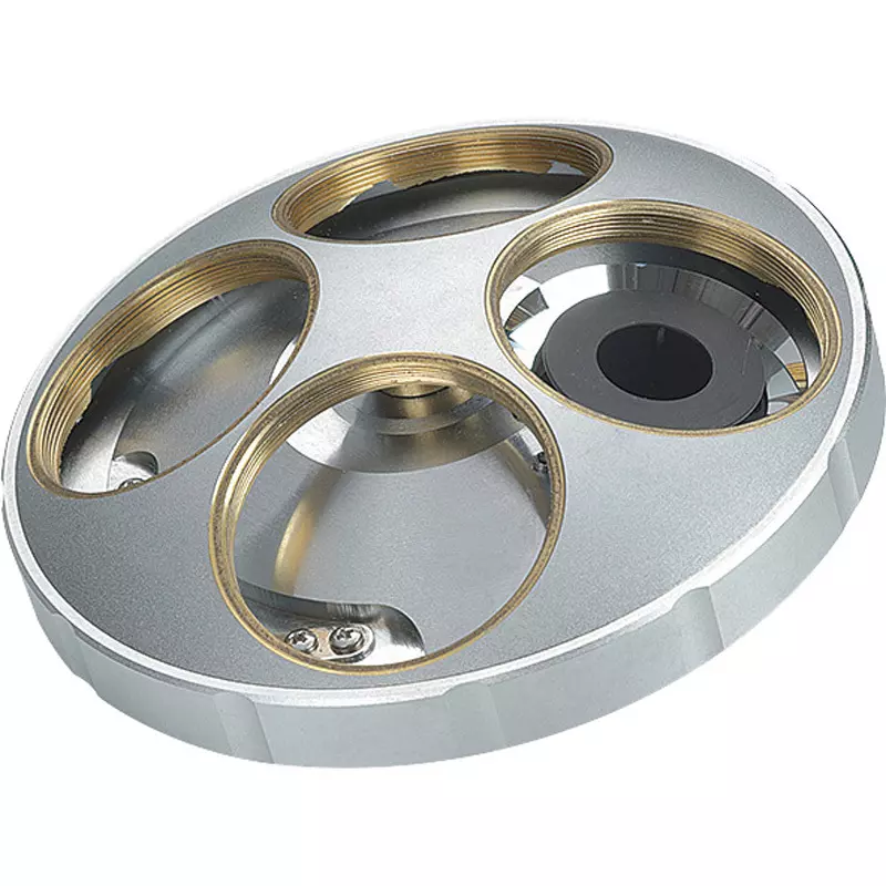Mitutoyo Microscope Options Correspondence for Objective lenses: 4 Holes, Brightfield (BD) revolving nosepiece