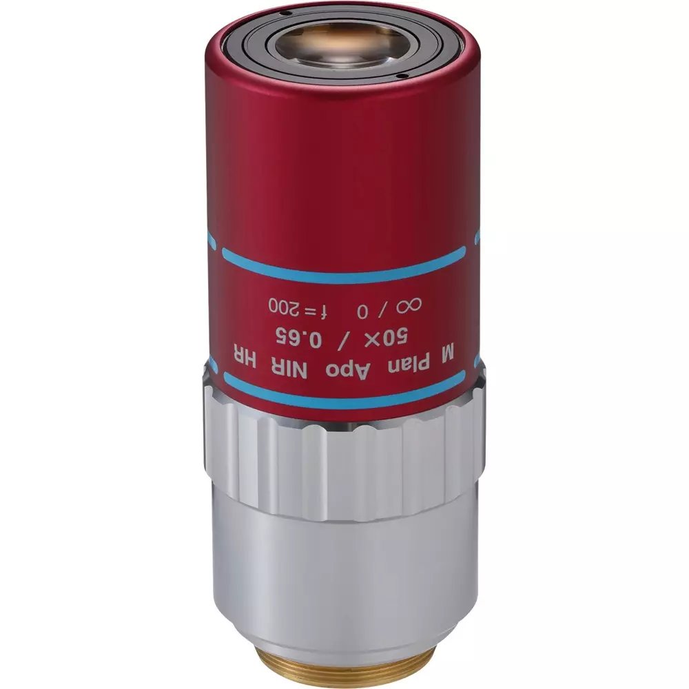 Mitutoyo Objective Lens Correspondence 0.4 μm Resolution, M PLAN APO NIR HR 50x