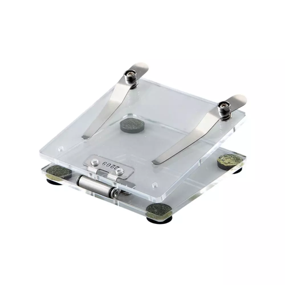 AS ONE KKS Series Tilt Stage For Microscopes Kremmel Type 90x90x19.5 mm, KKS-90