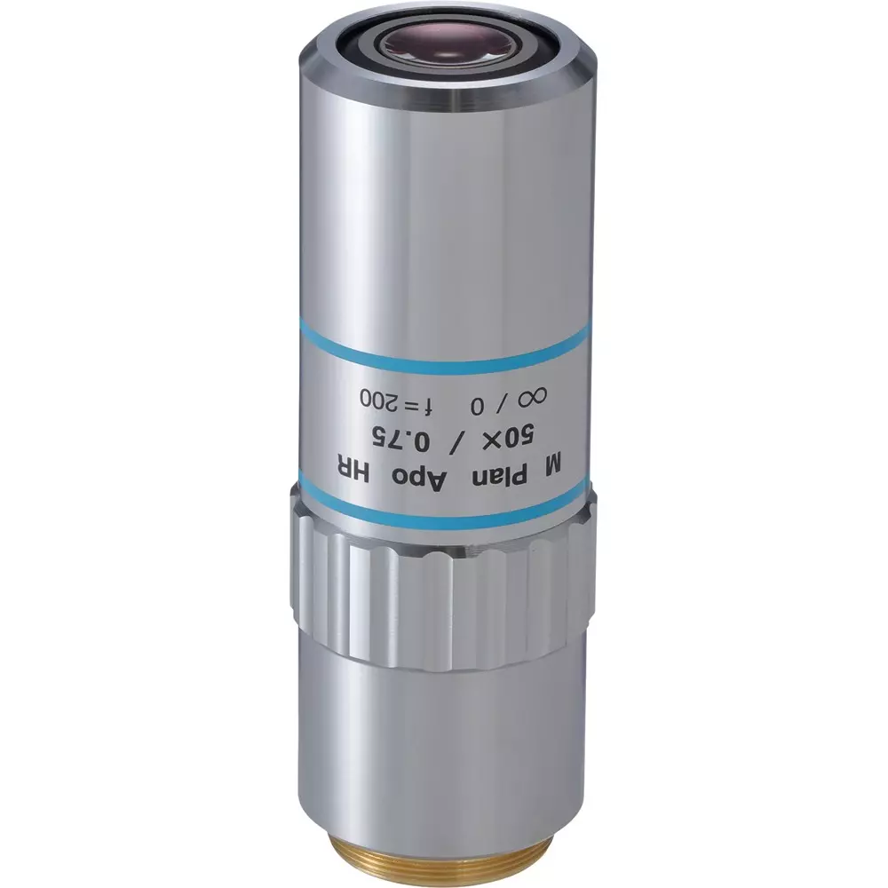 Mitutoyo Objective Lens Correspondence 0.4 μm Resolution, M PLAN APO HR 50x