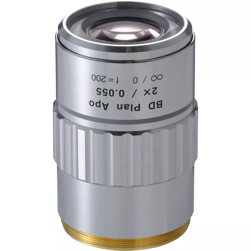 Mitutoyo Objective Lens Correspondence 5 μm Resolution, BD PLAN APO 2x