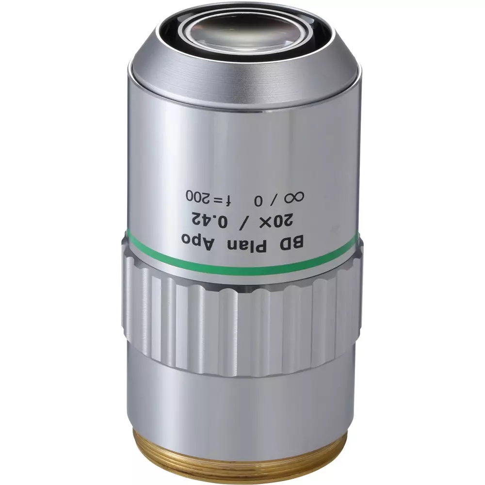 Mitutoyo Objective Lens Correspondence 0.7 μm Resolution, BD PLAN APO 20x