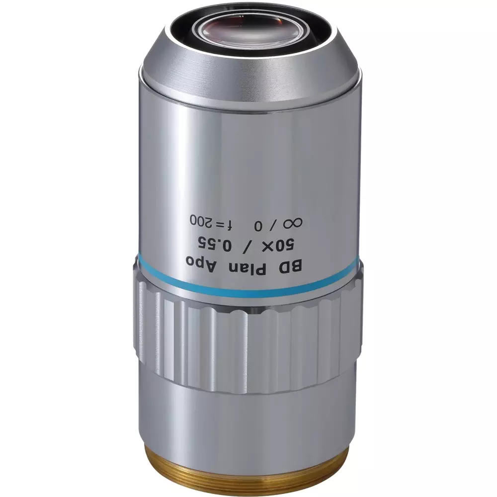 Mitutoyo Objective Lens Correspondence 0.5 μm Resolution, BD PLAN APO 50x
