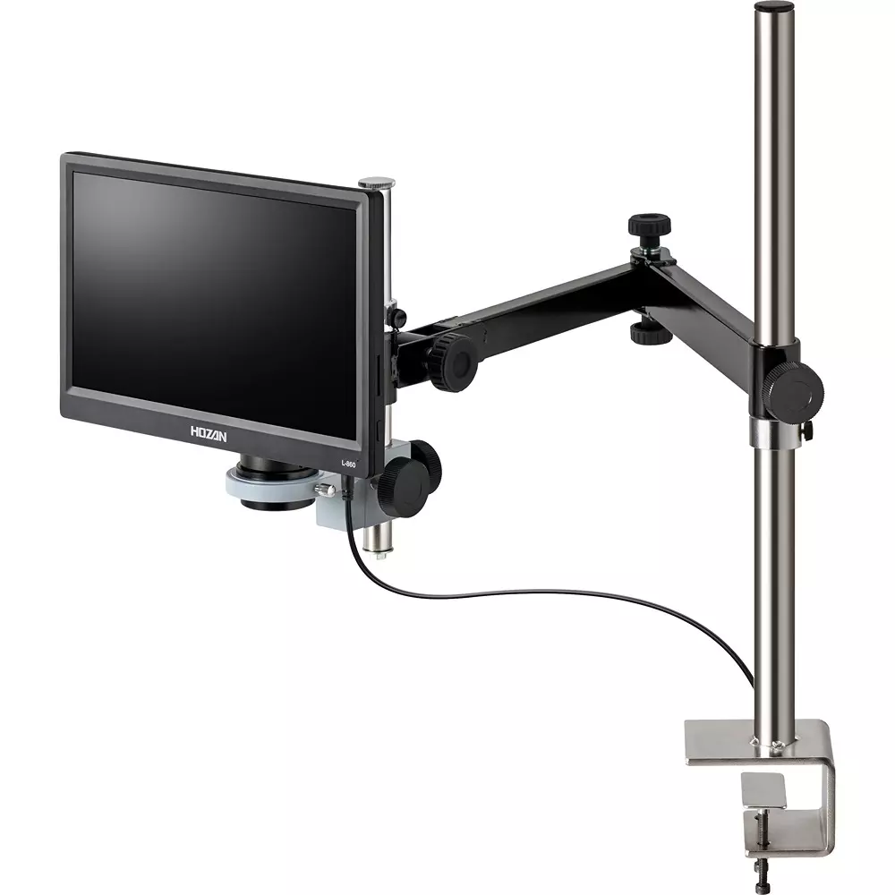 HOZAN Microscope 58x33 to 4.4x2.5 mm Effective Field of View, L-KIT977