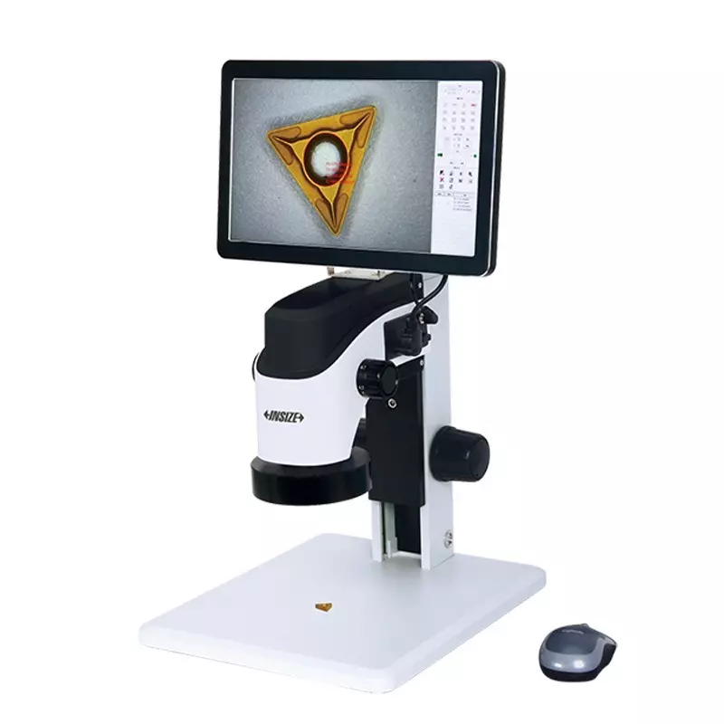 INSIZE Digital Measuring Microscope Standard Type with 6X - 38X Magnification and 60 fps Frame Rate, 5307-ID200A