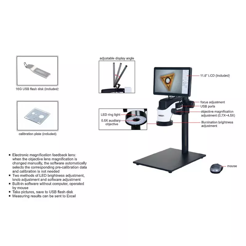 insize-digital-measuring-microscope-standard-type-with-6x--38x-magnification-and-60-fps-frame-rate-5307-id200a