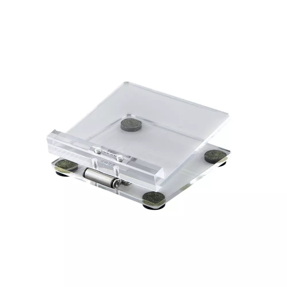 AS ONE KKS Series Tilt Stage For Microscopes Stopper Type 90x90x19.5 mm, KKS-90S