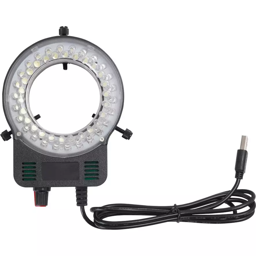 MonotaRO LED Ring Light For Stereo Microscope Usb Type, 76666294