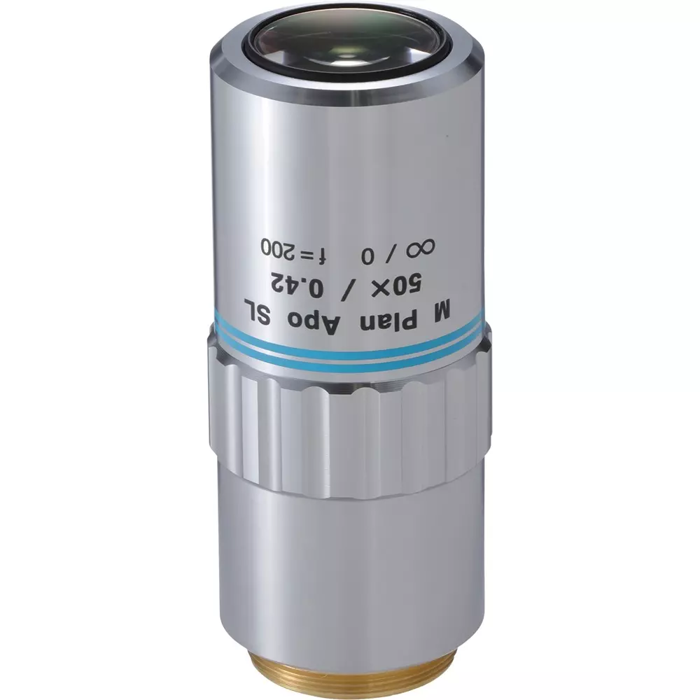 Mitutoyo Objective Lens Correspondence 0.7 μm Resolution, M PLAN APO SL 50x