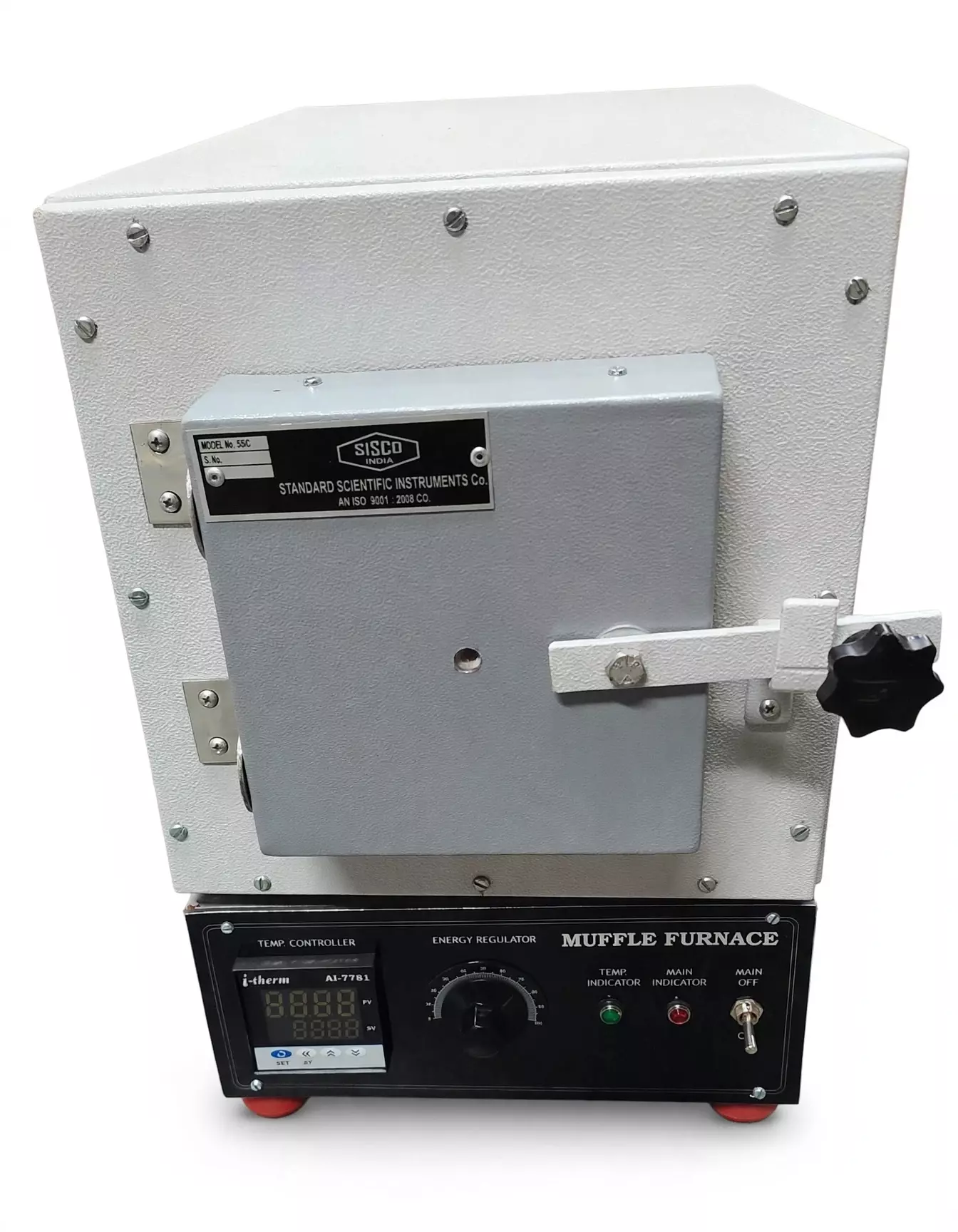Sisco India 220-230V 900°C Digital Muffle Furnace Size 100x100x225mm