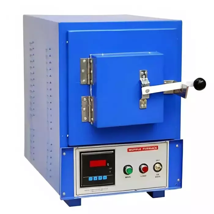 NSAW 1225 Rectangular Muffle Furnace 3 kW Load and 125x125x300 mm Chamber Size, MF-3