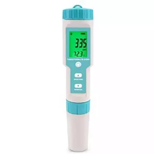 Bysafe 7-in-1 Digital Water Quality Meter with Digital LCD Display and Plastic Body, IZ-06J1-I2FK