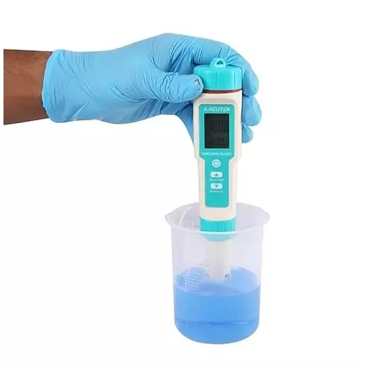 Bysafe 7-in-1 Digital Water Quality Meter with Digital LCD Display and Plastic Body, IZ-06J1-I2FK