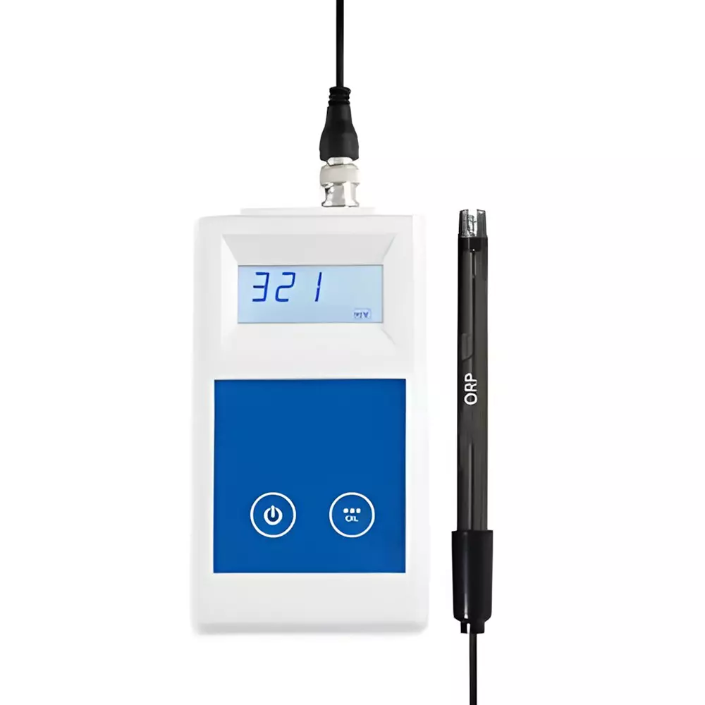Bysafe ORP Meter Bright Backlit LCD display With Replaceable ORP probe and 2 m Cable Length, QM-PJNK-KN62