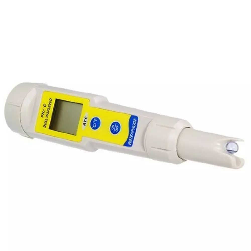 KERRO 2 in 1 pH & Temperature Meter with 0.01 pH, 0.1°C Measurement Range and ±0.03 pH, ±0.5°C Accuracy, Ph-035