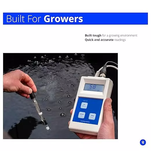 Bysafe Combo Meter With Backlit LCD Display for Measuring pH, Conductivity and Temperature, I2-MQSA-7WKO