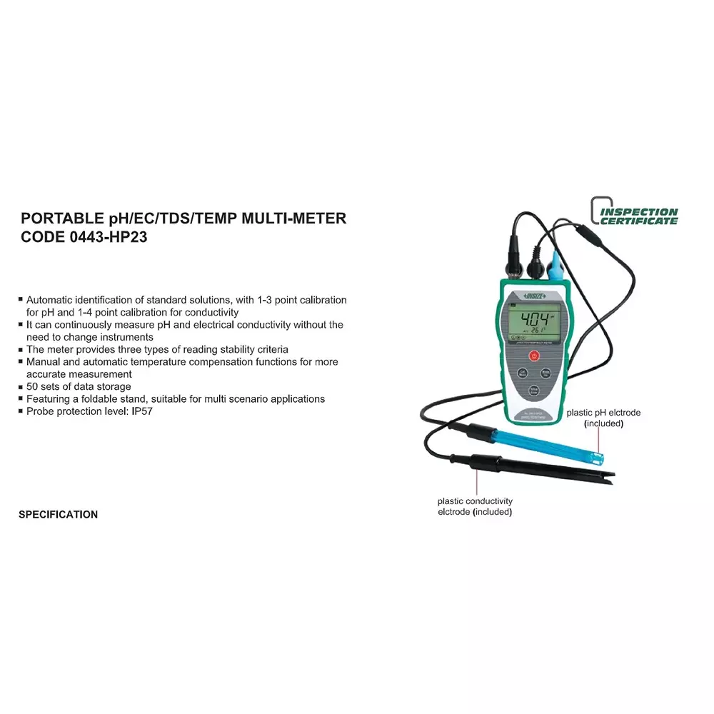 insize-portable-phectdstemp-multi-meter-offline-type-with-000-1400-ph-range-and-010001-ph-resolution-0443-hp23