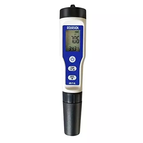 Aquasol Digital pH/TDS/Conductivity Meter Lite 0 to 14 pH, 0 to 19999 μS/cm & 1 to 19999 PPM Range for Laboratories, AM-P-AL