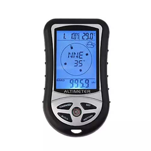 Acutek 8-in-1 Barometer/Altimeter/Hygrometer/Thermometer/Compass 300 hPa - 1100 hPa, AL-9000