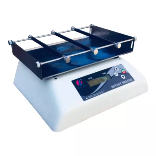 Labline Rotary Shaker DC Micro Motor 80-180 RPM Speed and 260x175 mm Platform Size, RS 11