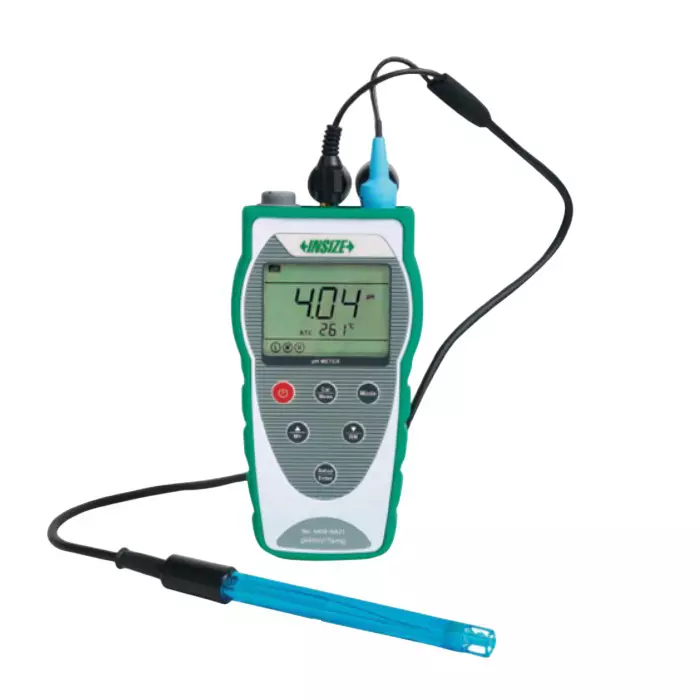 Insize Portable pH Meter 0-14 pH Measuering Range, 0430-HA21