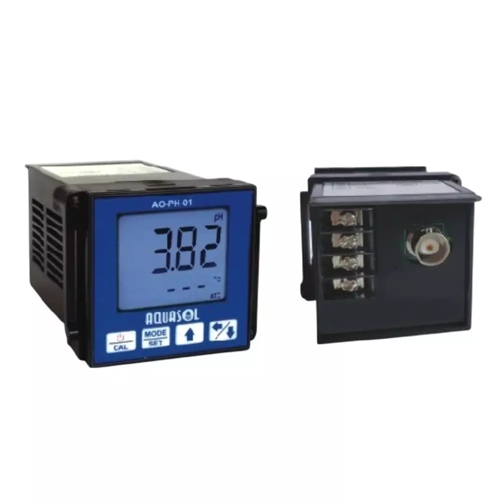 AQUASOL DIGITAL Online PH Meter (-) 2 to 16 pH Range 1% pH Accuracy 0.01 pH Resolution, AO-PH-01