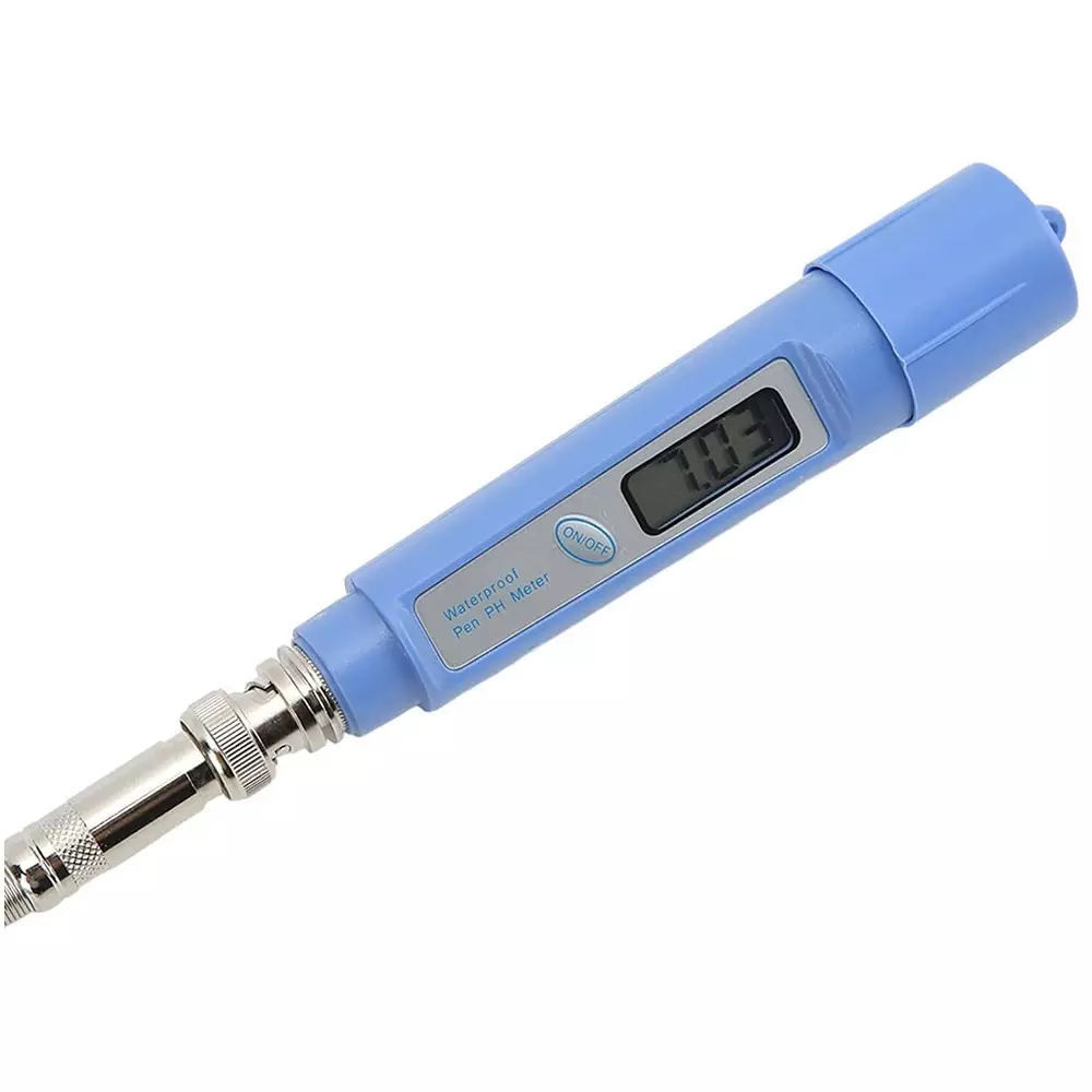 KERRO Skin pH Meter with 0-14 pH Measurement Range and LCD Display, Ph-98109 Blue