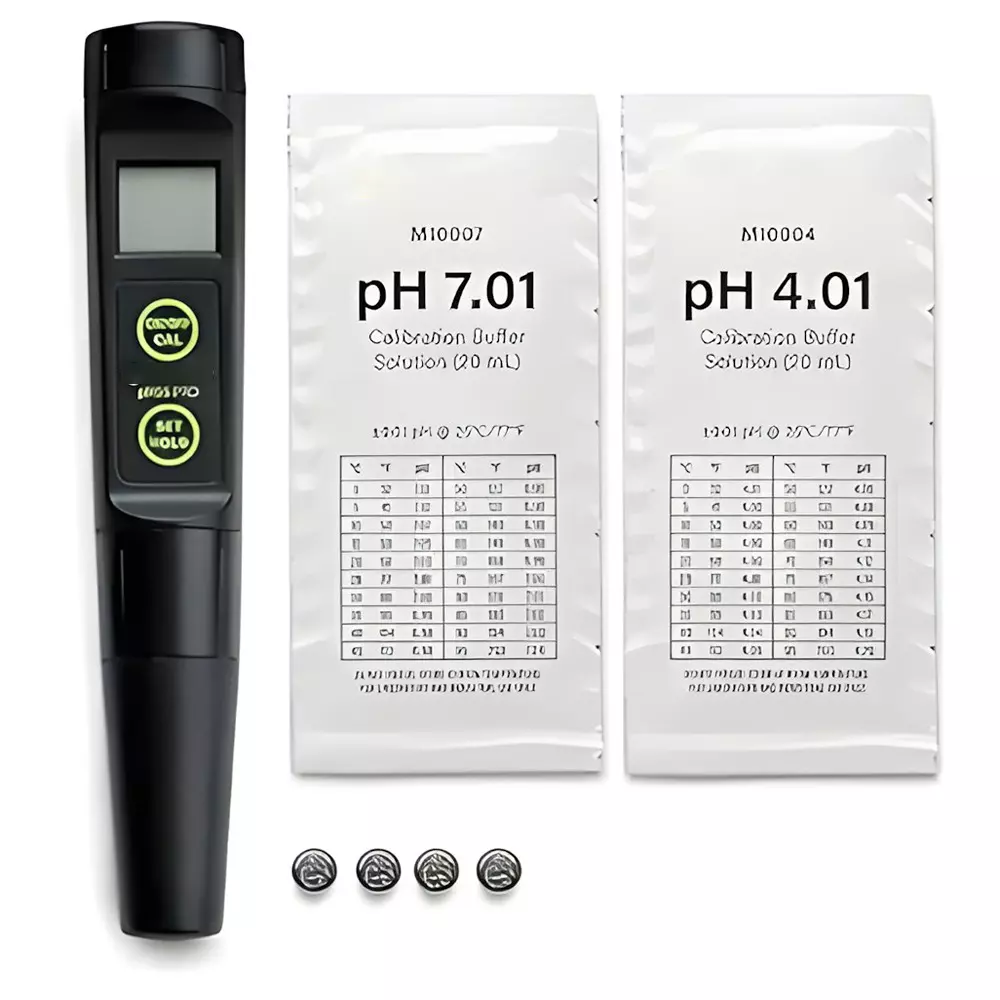 Bysafe PH55 PRO Waterproof pH & Temperature Tester -2.0 – 16.0 pH Range and ±0.1 pH Accuracy, A2-6TZF-6IDP