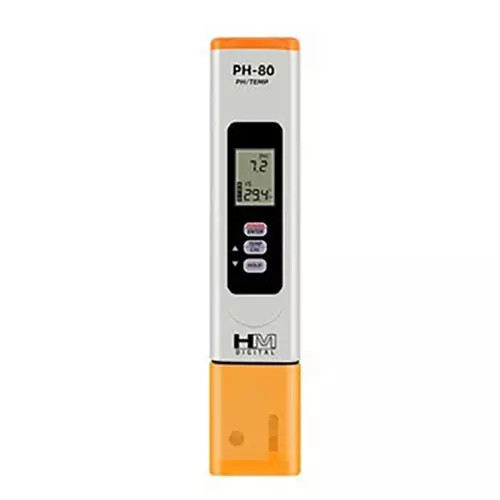 Acutek HM Digital PH Meter 0.0 to 14.0 pH Range, PH-80