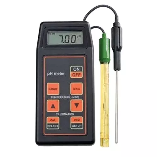 KERRO pH/ORP Meter, 2.00 to 16.00 pH Measurement Range with BNC Connector and 1 m Cable, Ph-8424
