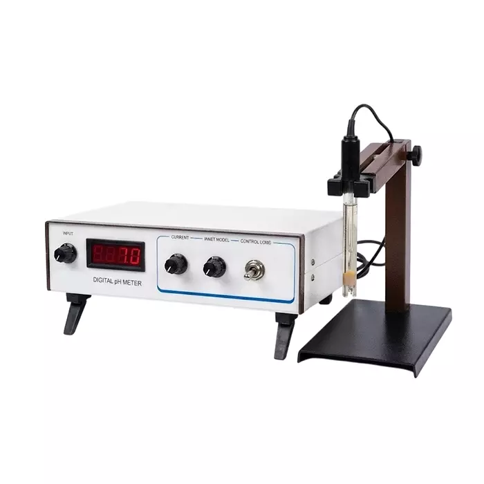 Vesca EE- 011 pH Meter Digital Lab Model 0.01 pH to 14 pH Resolution and 0.01 pH & ± 1 mv Accuracy