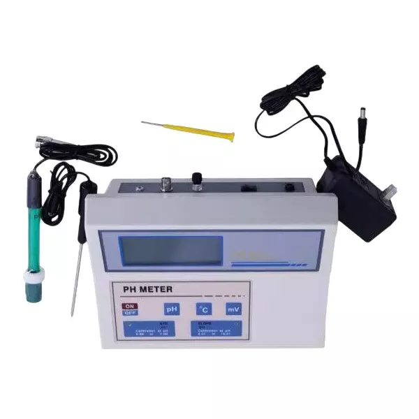 KERRO Digital Benchtop PH Tester with 0.00-14.00 pH Measurement Range and ±0.05 pH Accuracy, Ph-16