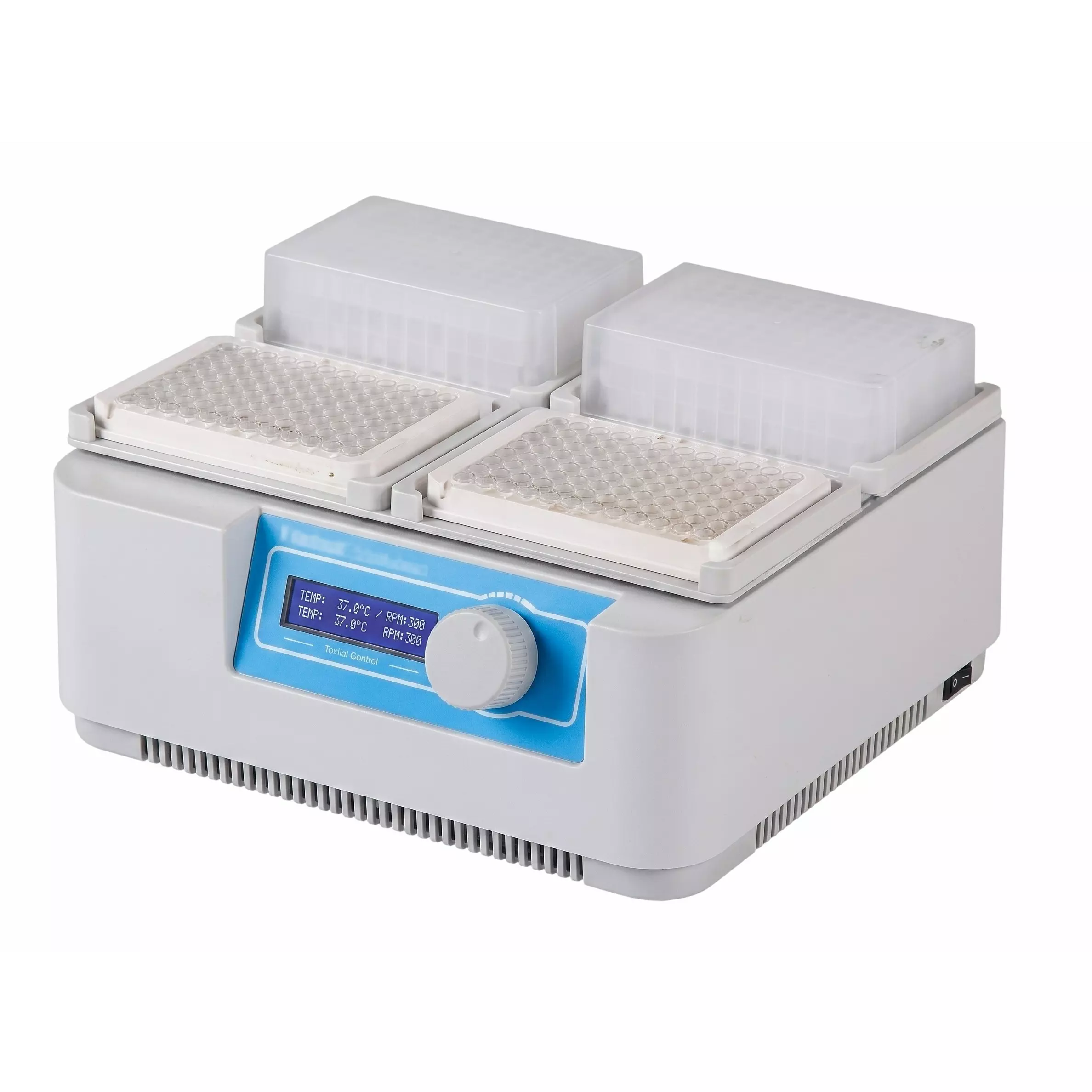 BR Biochem Microplate Shaker 200-1500 RPM Shaking Speed Range and 4x384x60 μL Maximum Volume, BI-MS-100