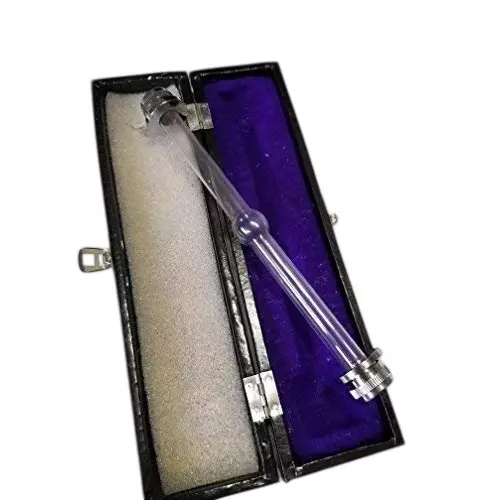 WKM 20 ml Sample Cell 200 mm Tube Borosilicate Glass Polarimeter with Secured Box KTBR308