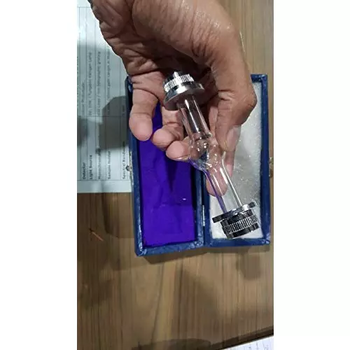 WKM 100 mm Tube Borosilicate Glass Polarimeter with Sample Cell and Secured Wooden Box KTN77