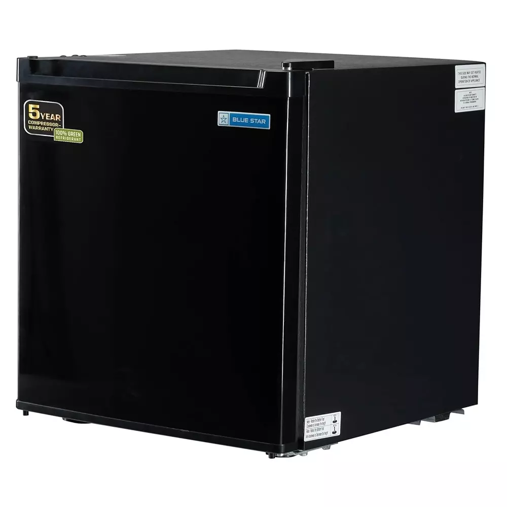 Blue Star Mini Refrigerator With Freezer Black ‎47 L Capacity, MR70-GB