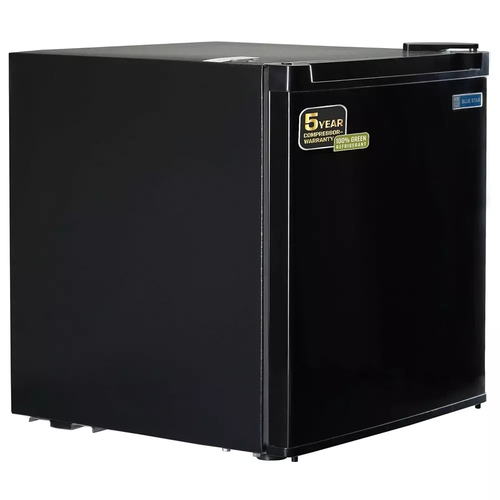 Blue Star Mini Refrigerator With Freezer Black ‎47 L Capacity, MR70-GB