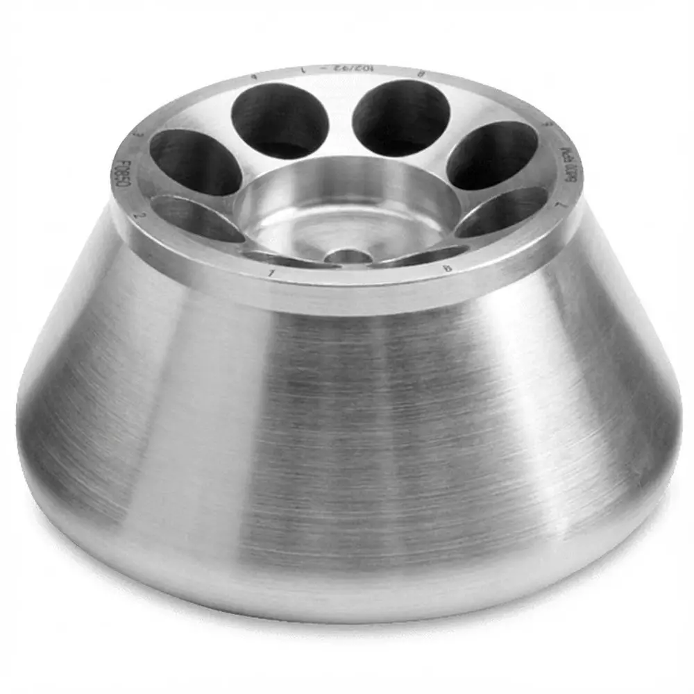 Vesca 8x15 ml Angle Rotor Head Aluminium Alloy Body for VSLI-182(E) High Speed Centrifuge