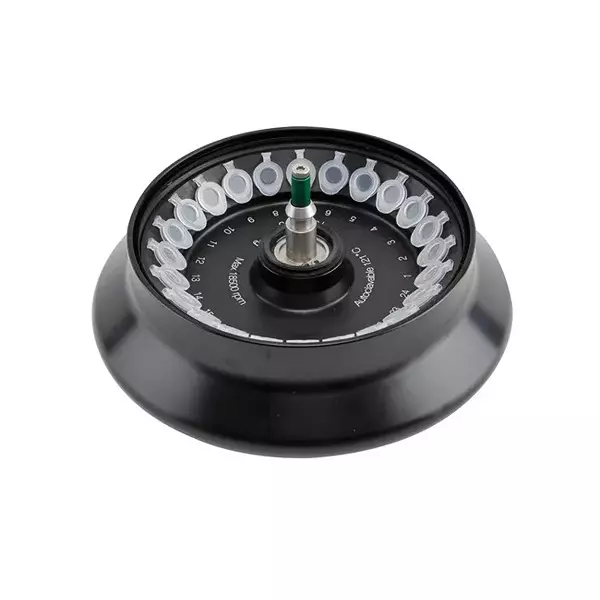 Vesca 24x1.5/2 ml Angle Rotor Head 16000 RPM and 23200 xg RCF for VSLI–182(F) High Speed Micro Centrifuge