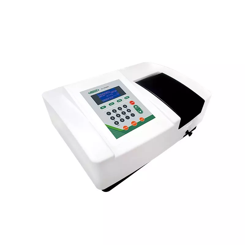 INSIZE Ultraviolet-Visible Spectrophotometer Standard Type with ±0.002 A/h Baseline Flatness and ±1 nm Wavelength Accuracy, UVS-B205