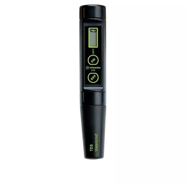Bysafe T75 Waterproof TDS Pen 0 to 1999 ppm (mg/L) Range and ±2% Full Scale Accuracy for EC, K3-V61D-OKEI