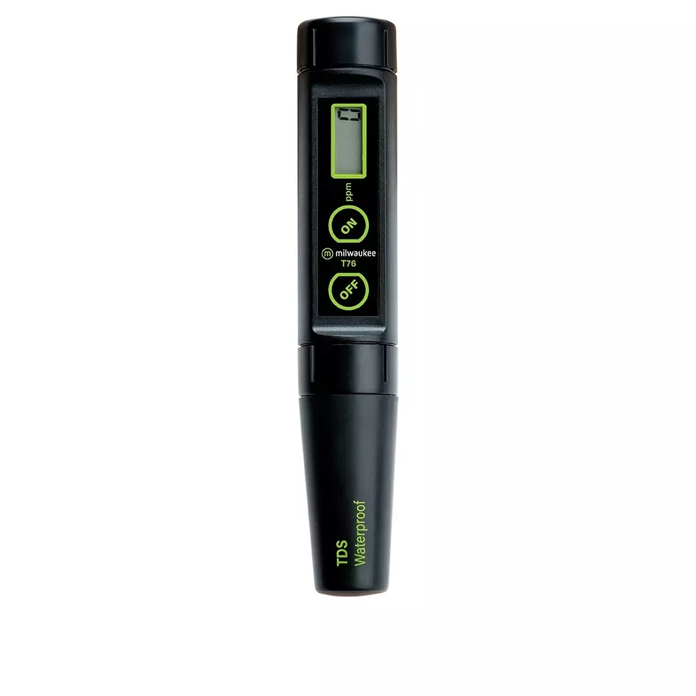 Bysafe T76 Waterproof TDS Pen 0-9990 ppm Range With LCD Display, Black, VO-8HZE-VA2T