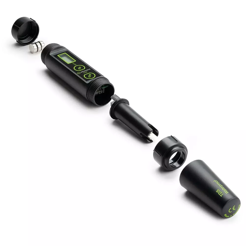 Bysafe T76 Waterproof TDS Pen 0-9990 ppm Range With LCD Display, Black, VO-8HZE-VA2T