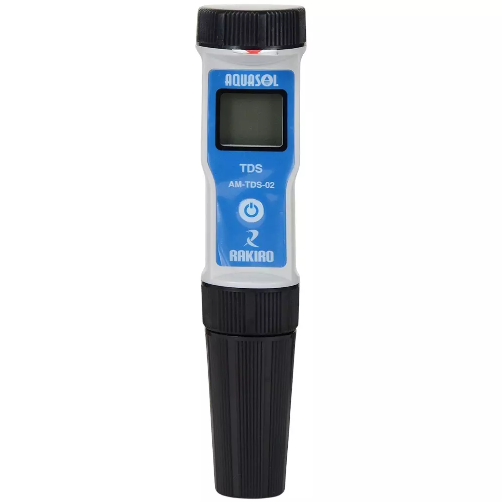 Aquasol Handheld TDS Meter Blue Polypropylene With 0 to 1990 PPM Range and 10 PPM Accuracy, AM-TDS-02