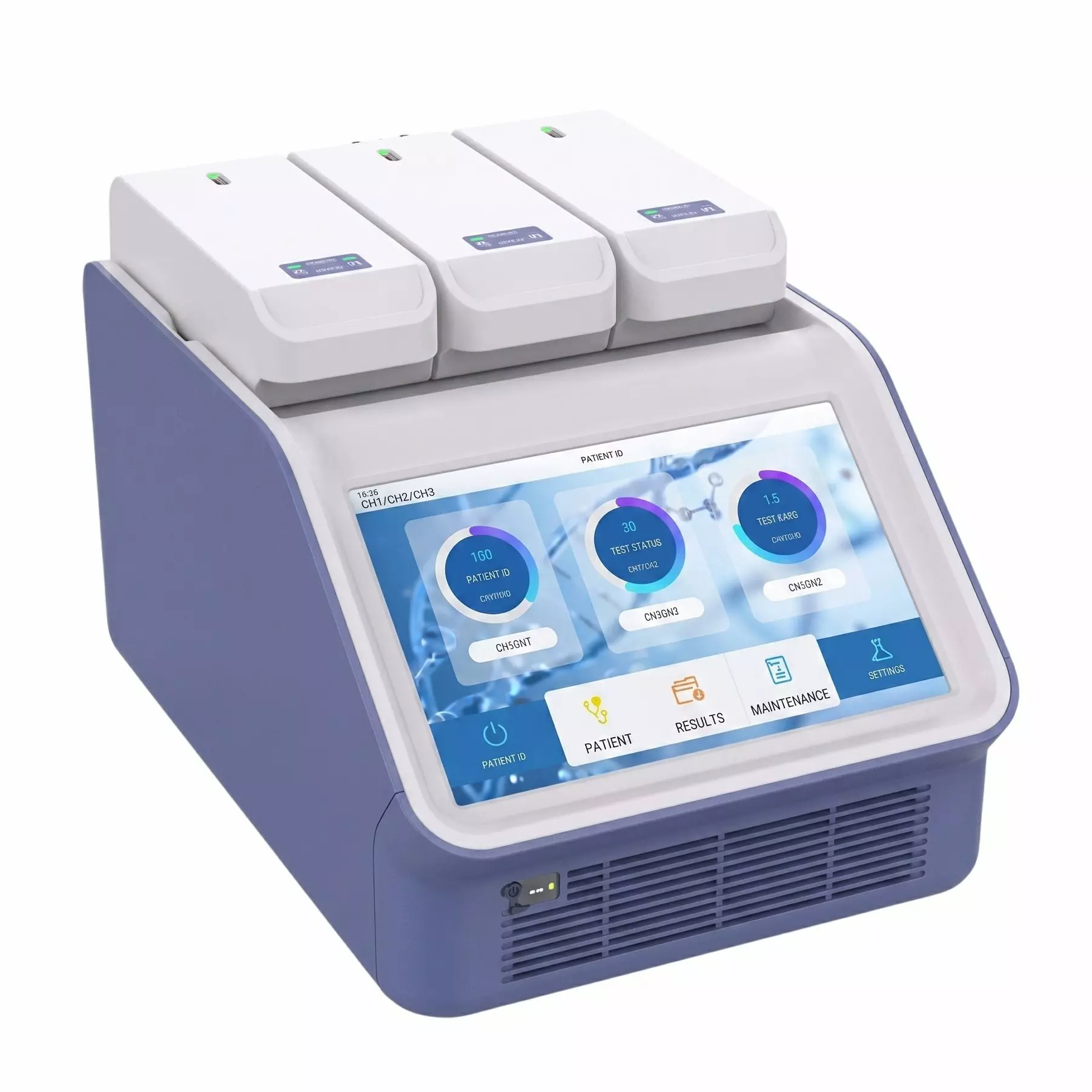 BR Biochem Triple Block Thermal Cycler 3×32×0.2 ml Capacity and 5-120 ul Reaction Volume, BR-RE-T3