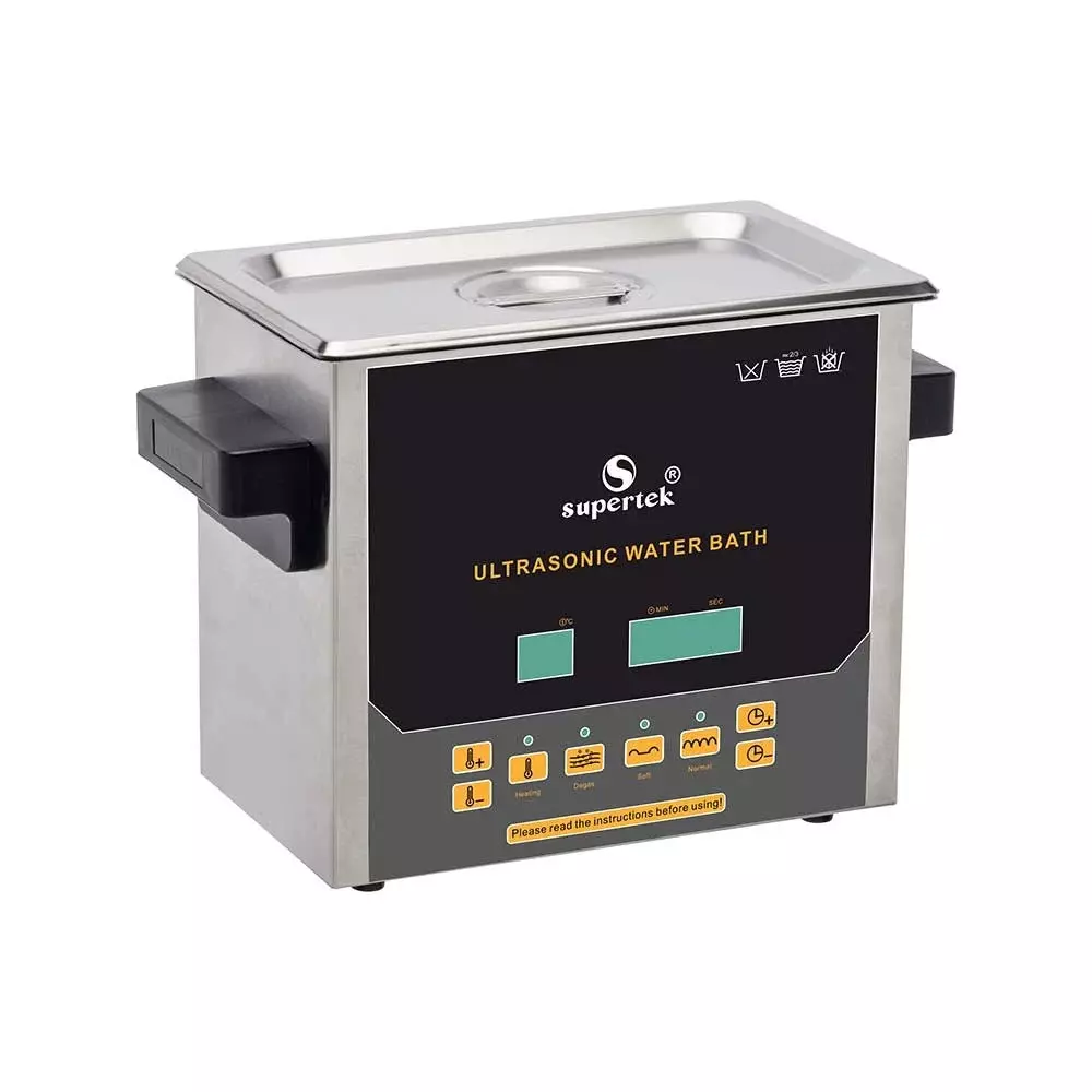 Supertek PRO Ultrasonic Water Bath 220 V AC Input Voltage 100 W Power 3 L, USB-P-3