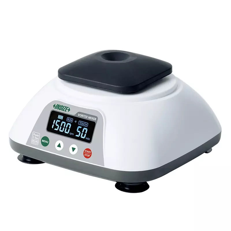 INSIZE Vortex Mixer Standard Type with Knob Speed Control and 0 - 3000 RPM (Touch)，200 - 3000 RPM (Run) Speed Range, VMA-S300
