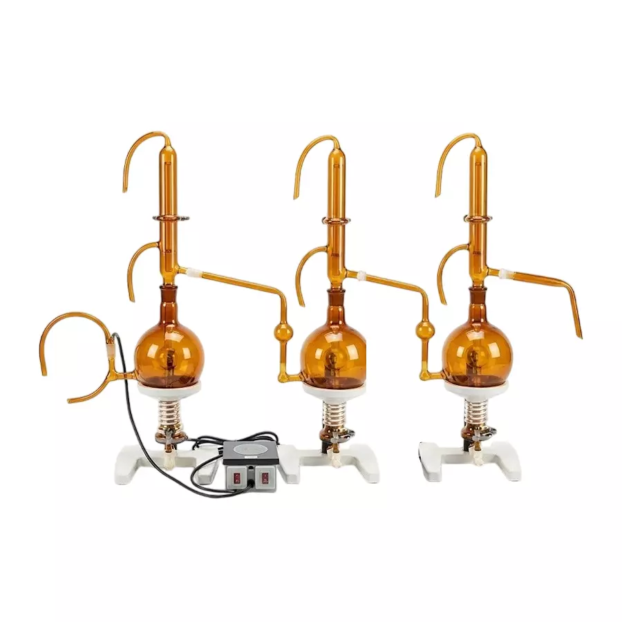 Vesca 5 L VSLI-158 Automatic Water Still Triple Stage and Borosilicate Glass Body With Cut Off Device, WSG-5